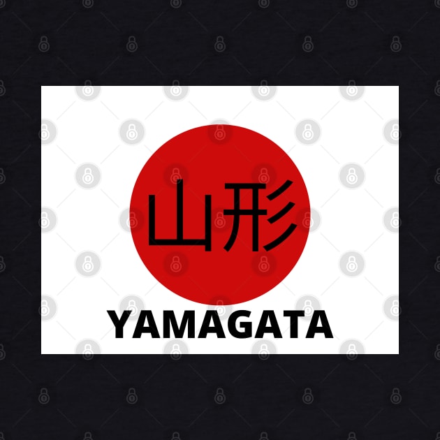 Yamagata Japan in Kanji by aybe7elf